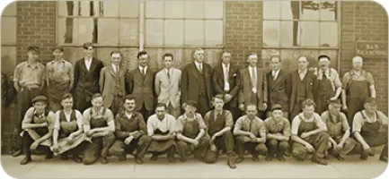 S & S Machine Works storefront, circa 1930s
